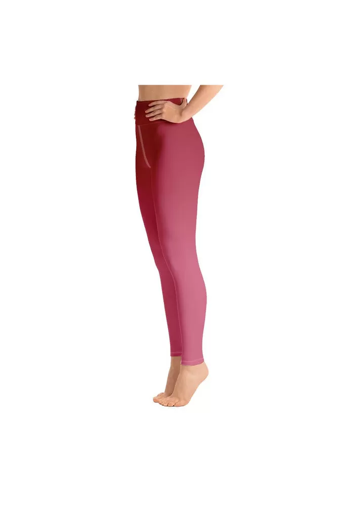 Valentine Ombre Yoga Leggings