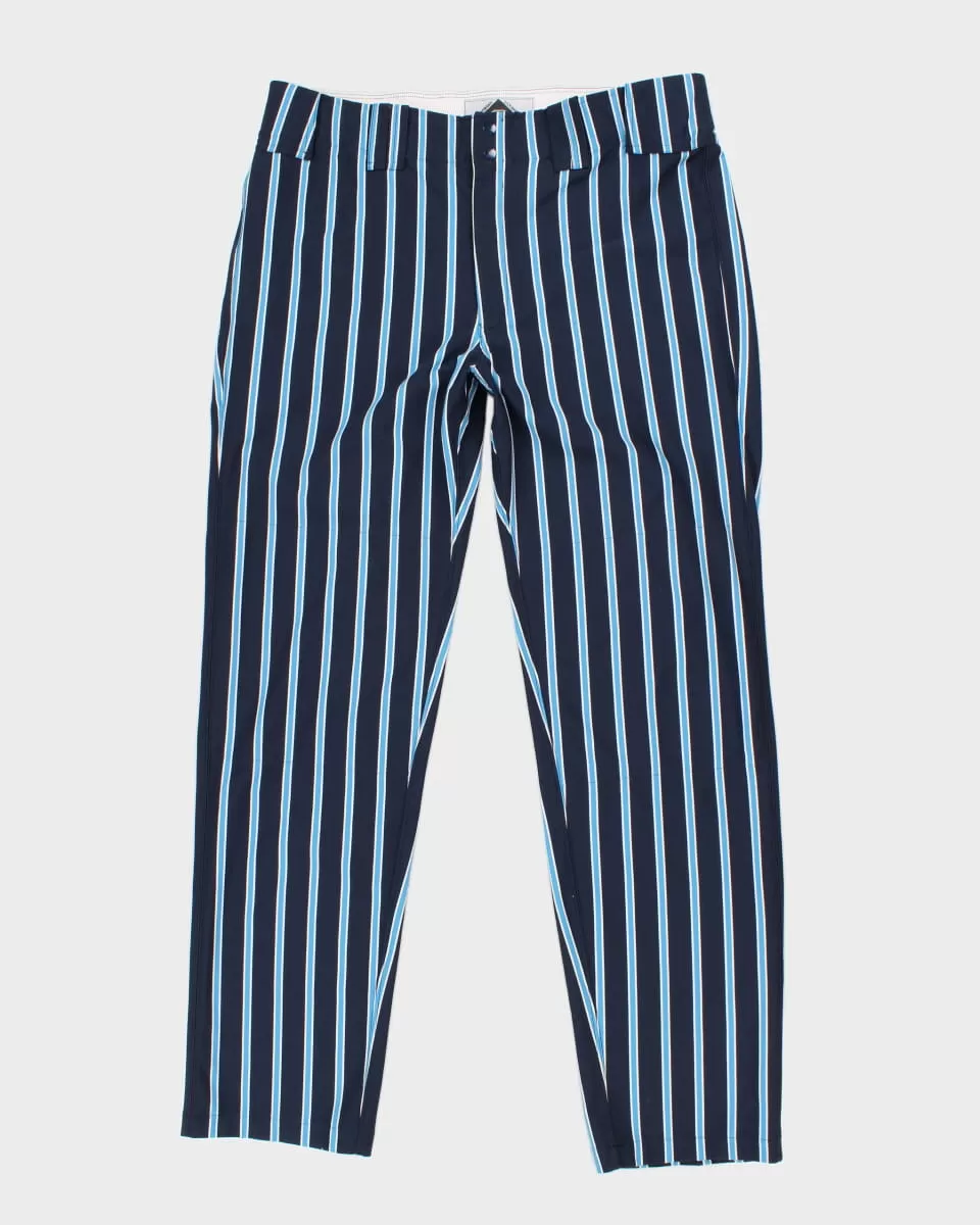 Vintage Boombah Ultimate Striped Baseball Trousers - W42 L36