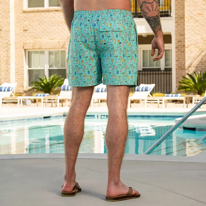 Volley Happy Hour 6 Inch Swim Shorts