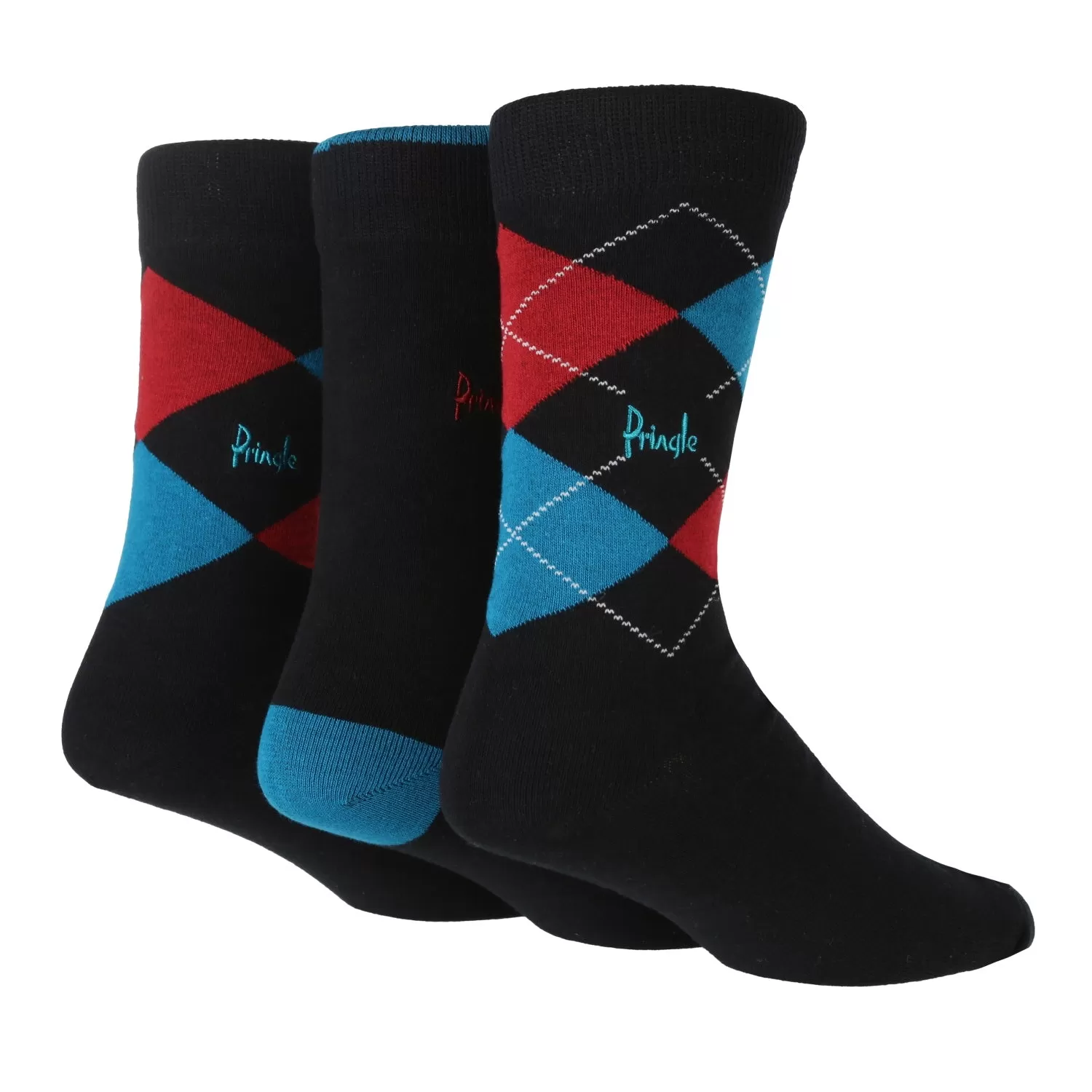 Waverly 3 Pack Boxed Socks - Black