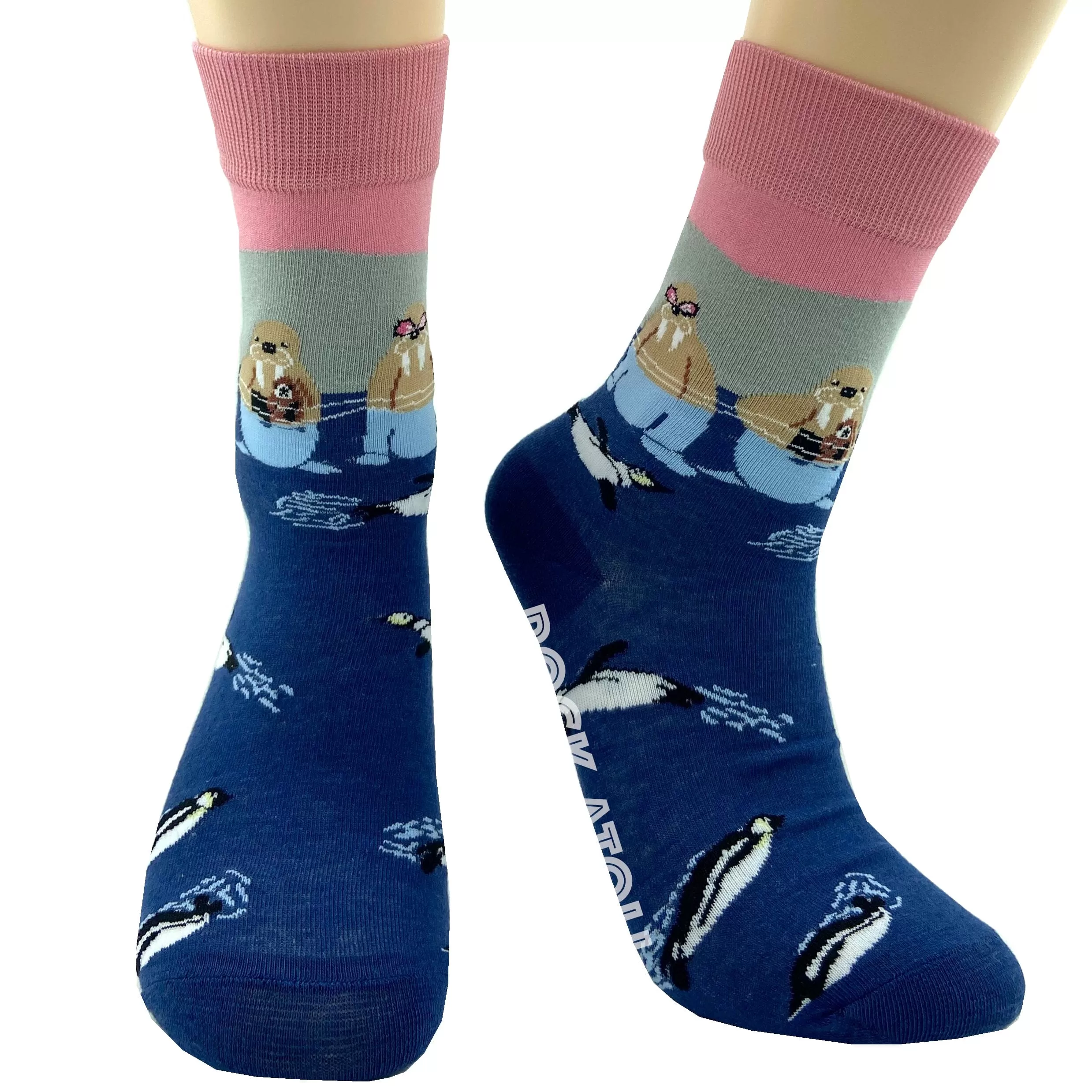 WHISKERS & FLIPPERS SOCKS