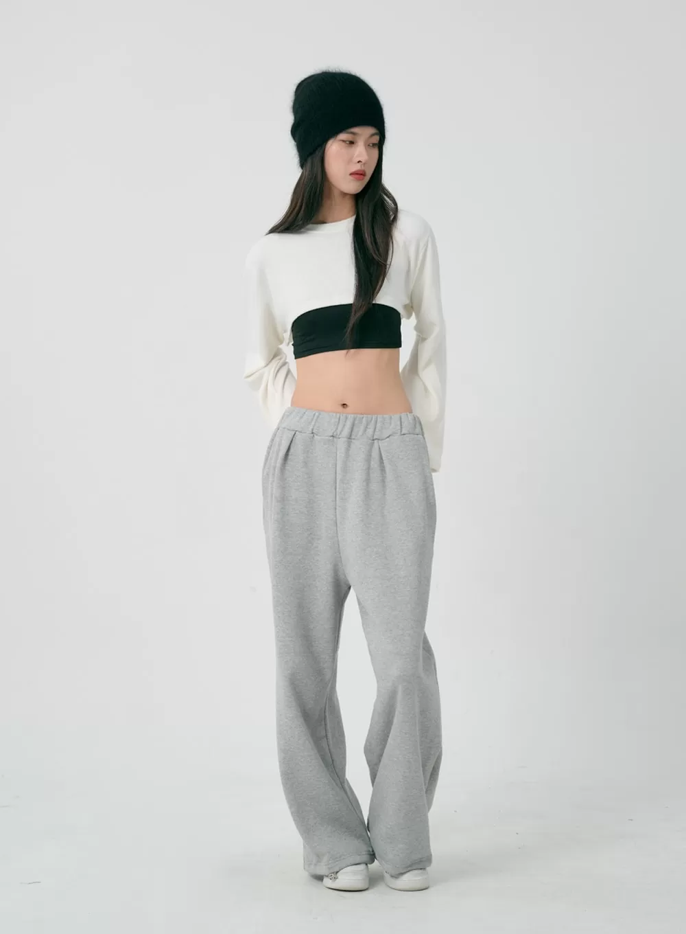 Wide Leg Track Pants ID07