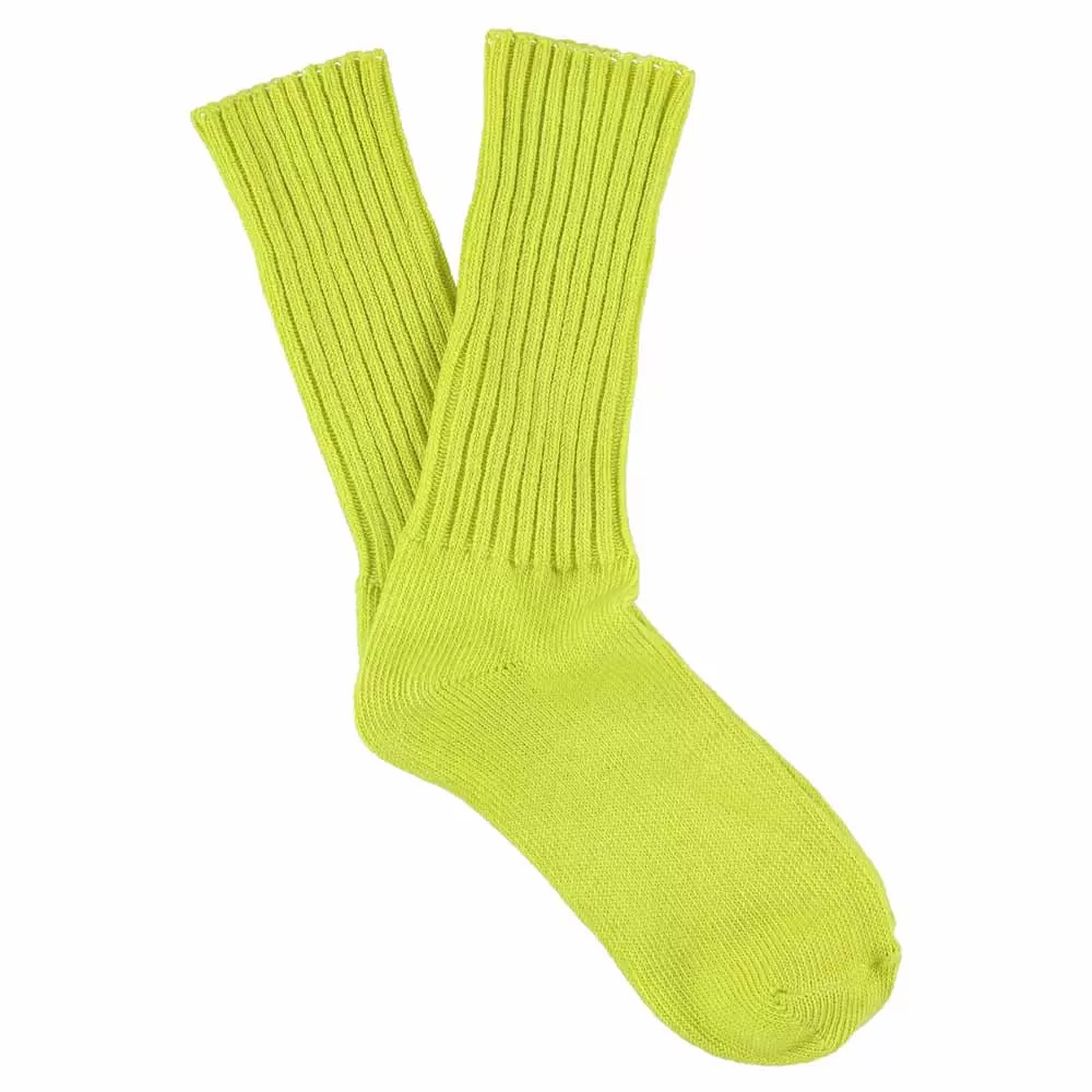 Women Crew Socks - Lemon