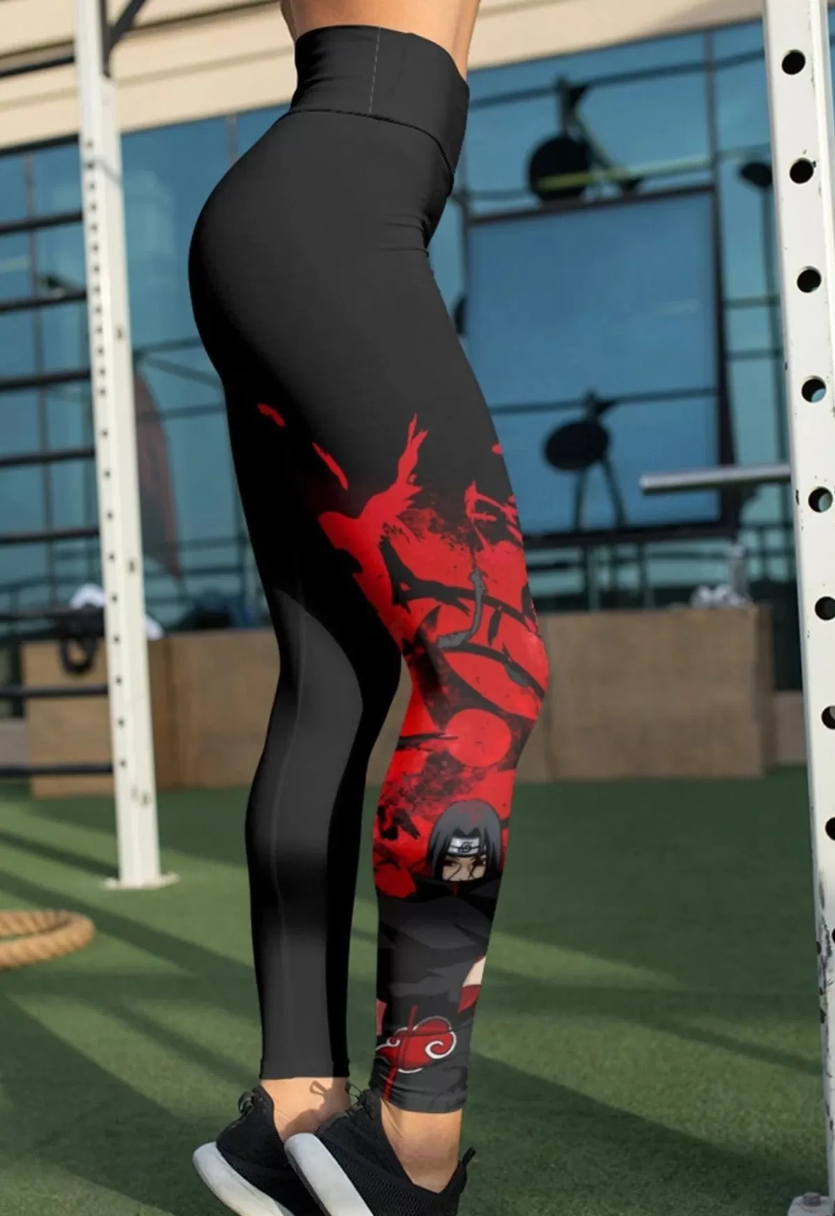 Women's Naruto 'Akatsuki | Itachi' Leggings Yoga Pants