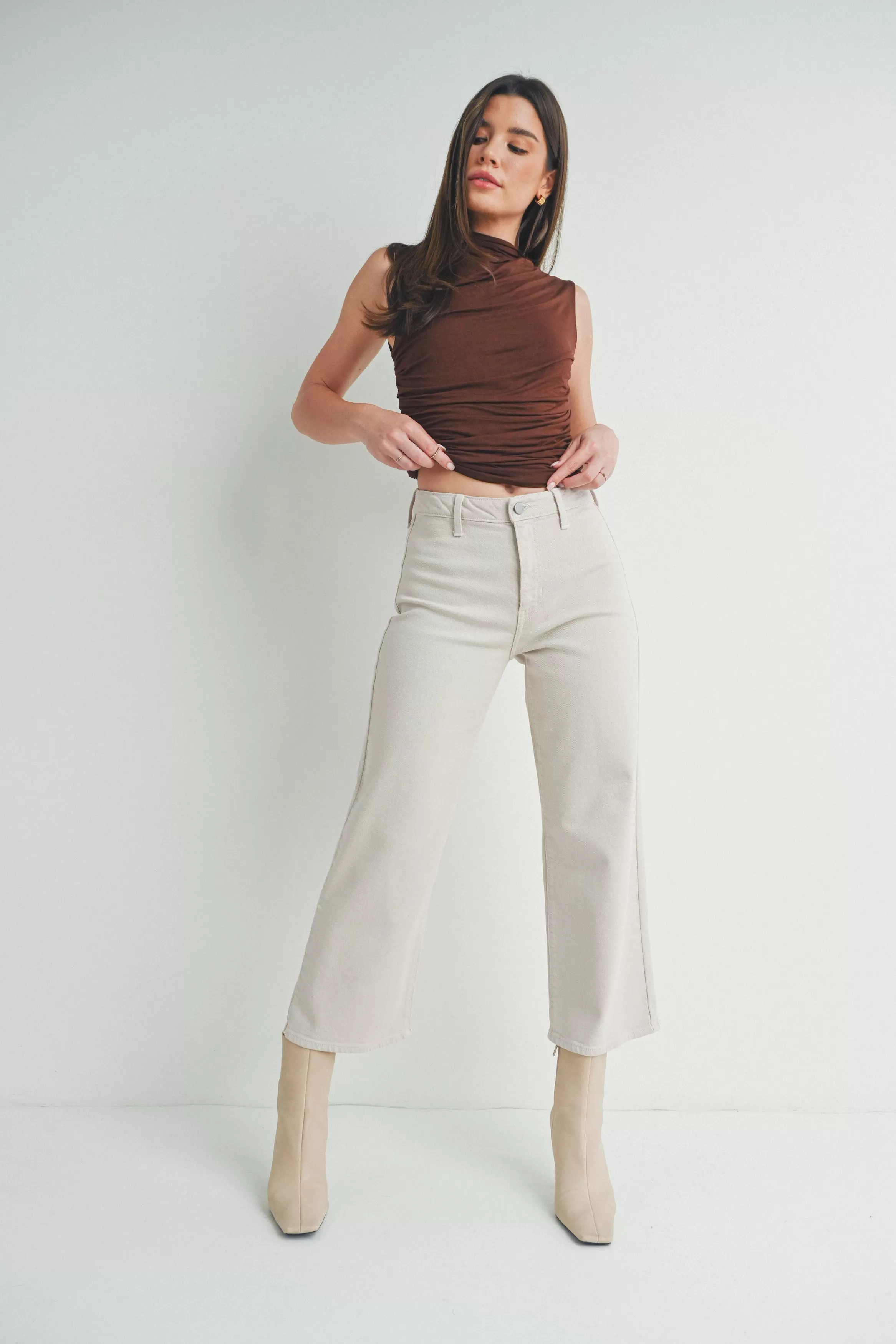 Wyatt Wide Leg Jeans Supermoon