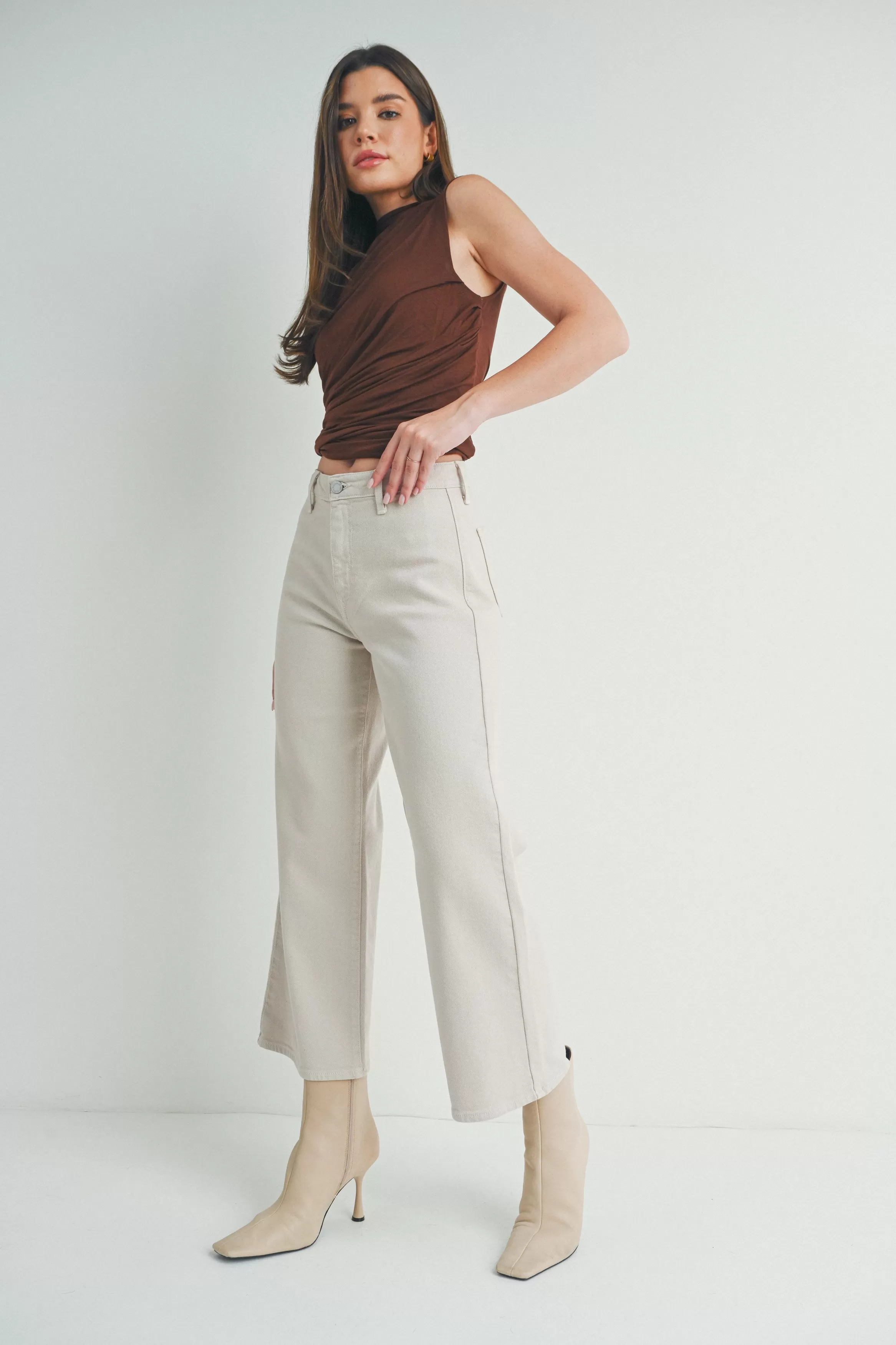 Wyatt Wide Leg Jeans Supermoon