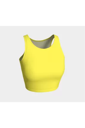 Yellow Spark Athletic Top