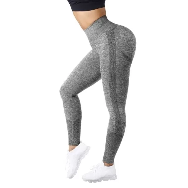 Yoga Pants Women Leggings For Fitness High Waist Gym Legging Women Push Up Solid Workout Fitness Women Seamless Leggings