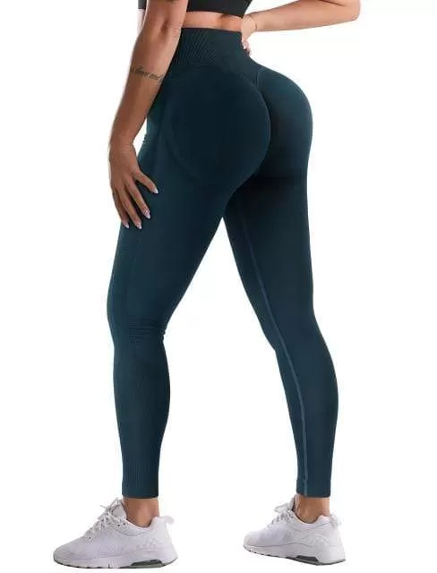 Yoga Pants Women Leggings For Fitness High Waist Gym Legging Women Push Up Solid Workout Fitness Women Seamless Leggings