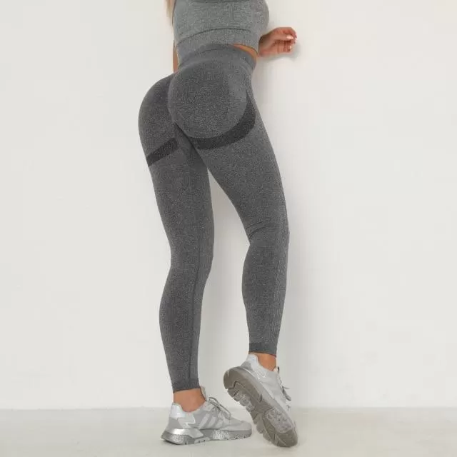 Yoga Pants Women Leggings For Fitness High Waist Gym Legging Women Push Up Solid Workout Fitness Women Seamless Leggings