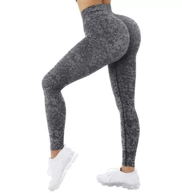 Yoga Pants Women Leggings For Fitness High Waist Gym Legging Women Push Up Solid Workout Fitness Women Seamless Leggings