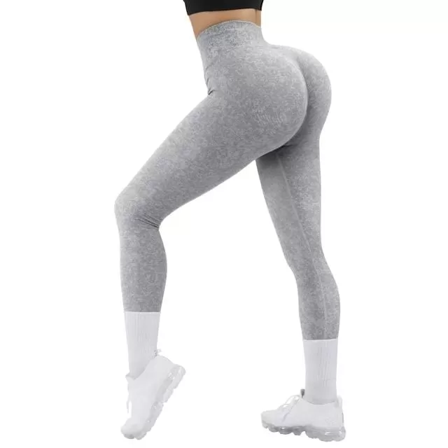 Yoga Pants Women Leggings For Fitness High Waist Gym Legging Women Push Up Solid Workout Fitness Women Seamless Leggings