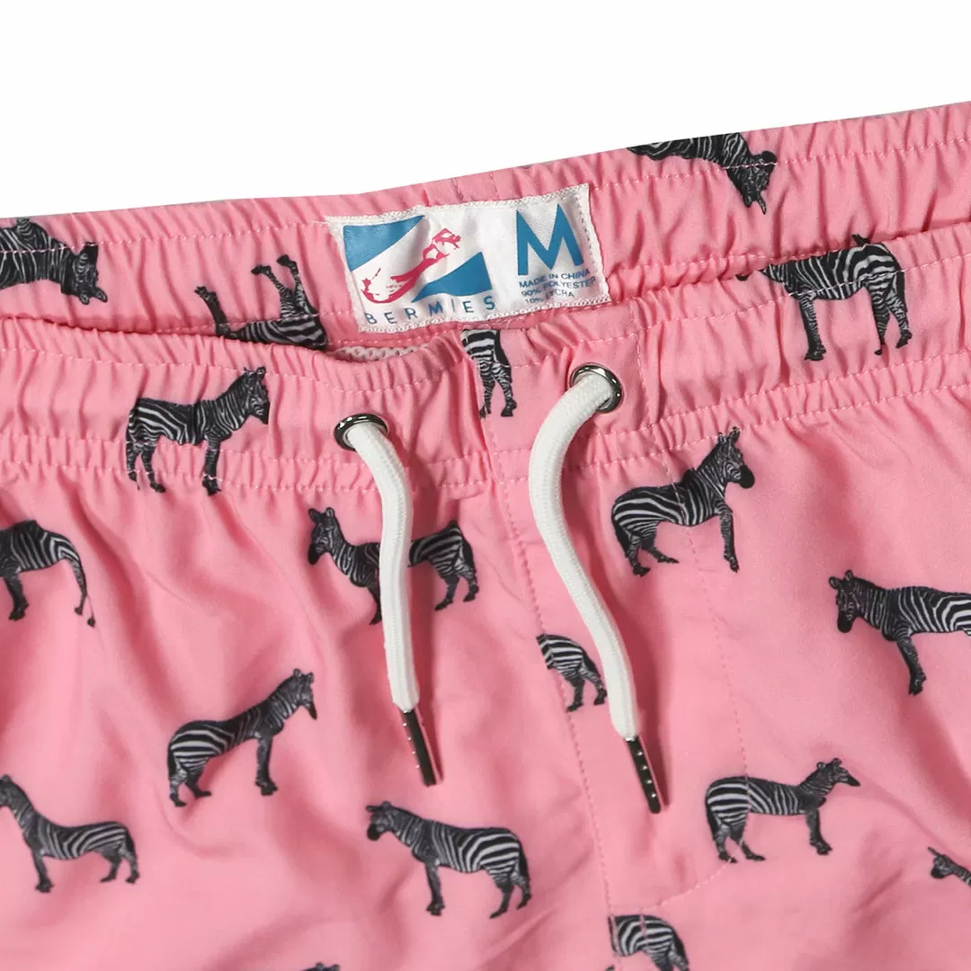 Zebra Short Swim Trunks