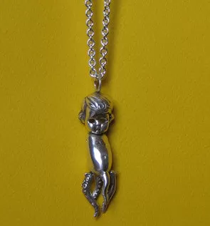 Zodiac Doll Aquarius Necklace- Ready to Ship