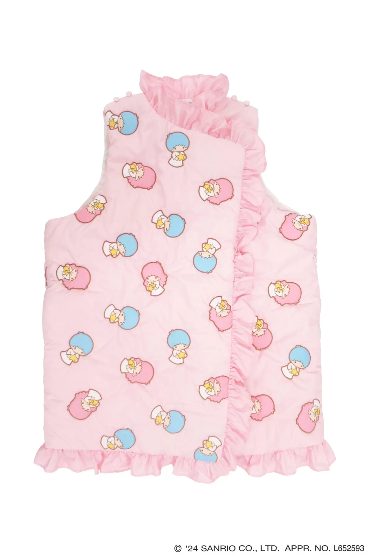 【受注予約】Quilting Liner Vest / Pink / Little Twin Stars x MIKIOSAKABE / MSLTV01