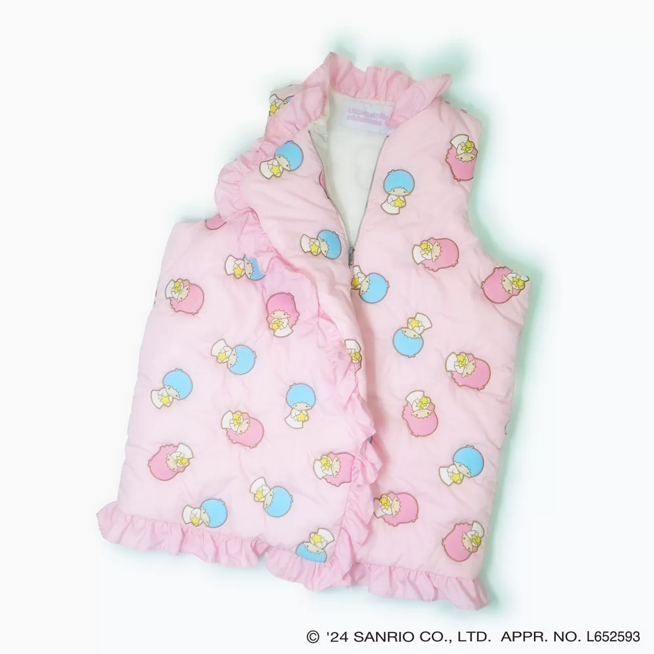 【受注予約】Quilting Liner Vest / Pink / Little Twin Stars x MIKIOSAKABE / MSLTV01