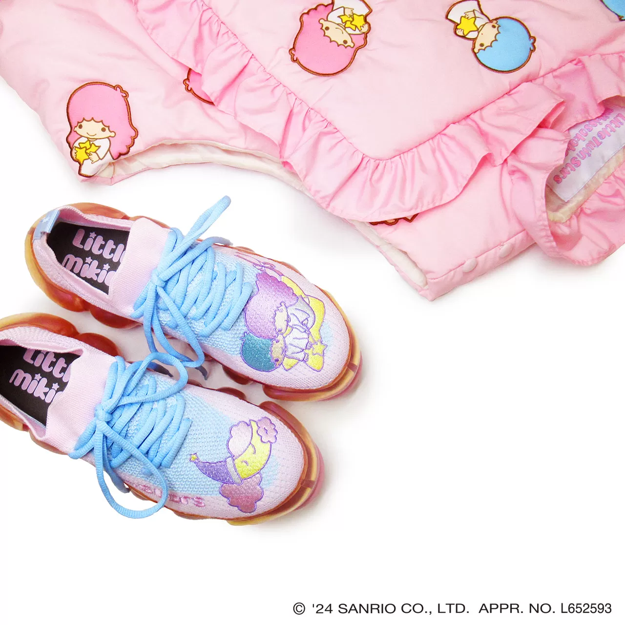 【受注予約】Quilting Liner Vest / Pink / Little Twin Stars x MIKIOSAKABE / MSLTV01